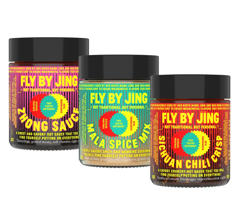FLY BY JING Triple Threat Trio of Addictive Sichuan Sauces