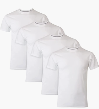 Hanes Men's Tagless Cotton Crew Undershirt