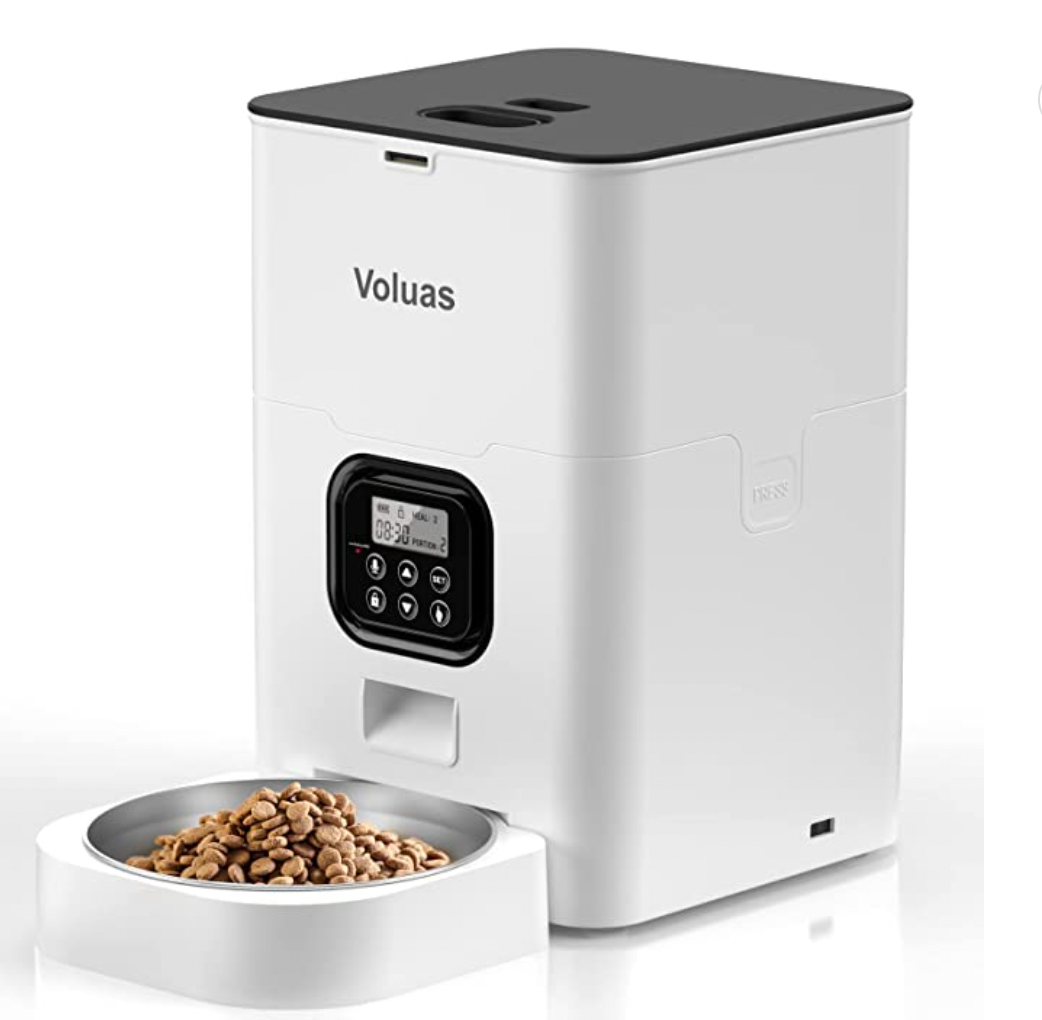 Voluas Automatic Pet Feeders for Cats and Dogs