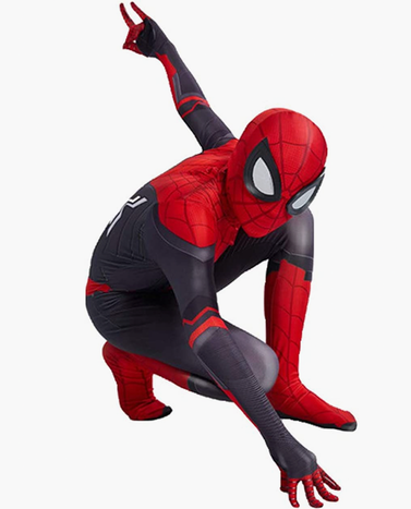Spider-Man Bodysuit for Kids with Pullover Mask