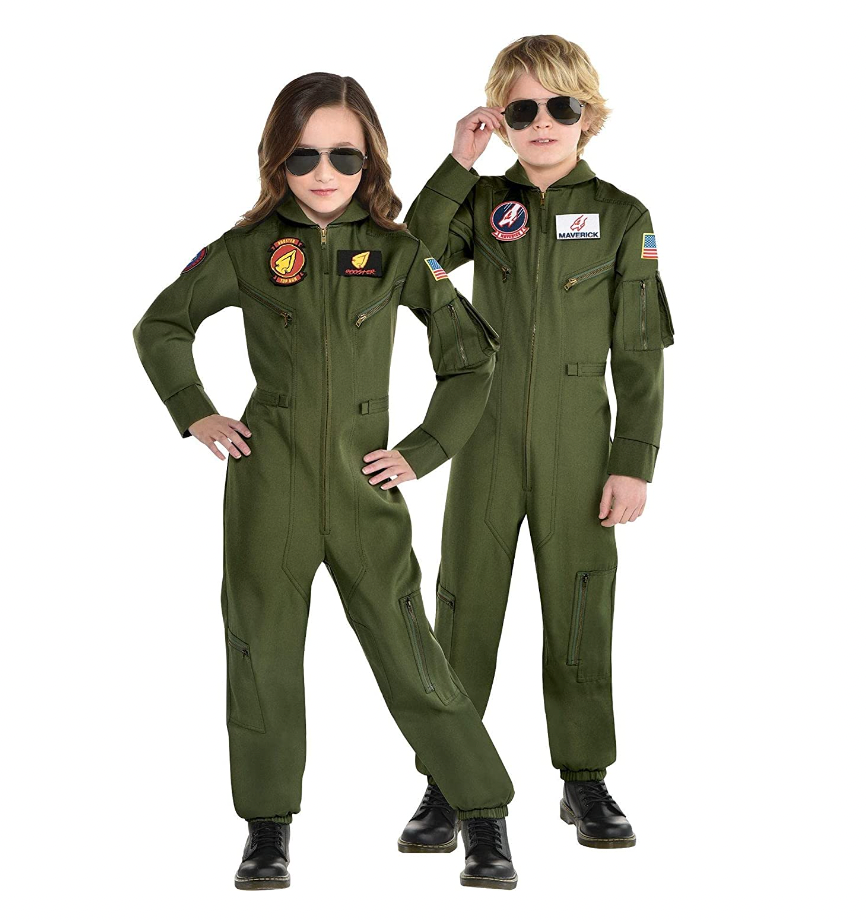Party City Top Gun: Maverick Flight Costume for Kids