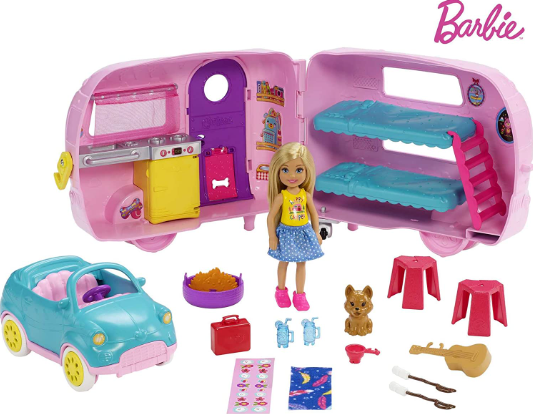 Camper Playset with Chelsea Doll