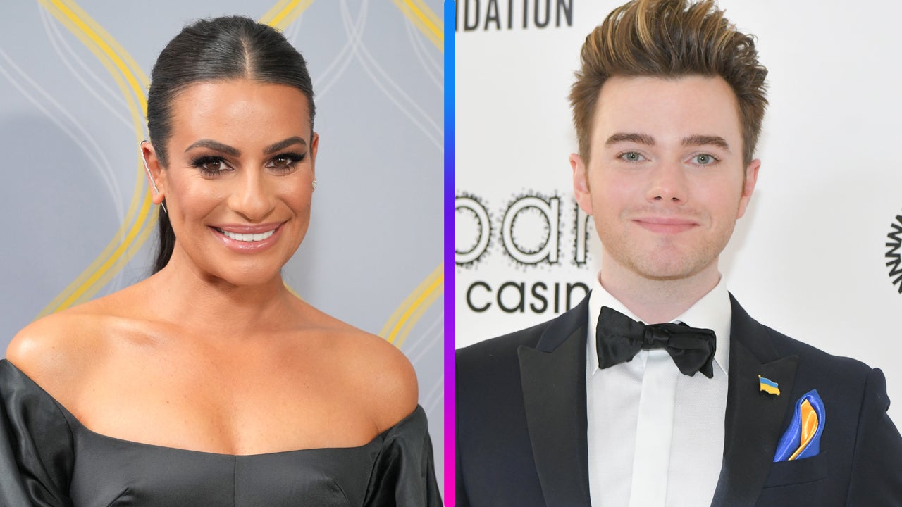 Chris Colfer Has Shady Response to Seeing 'Glee' Co-Star Lea Michele in  'Funny Girl' | Entertainment Tonight