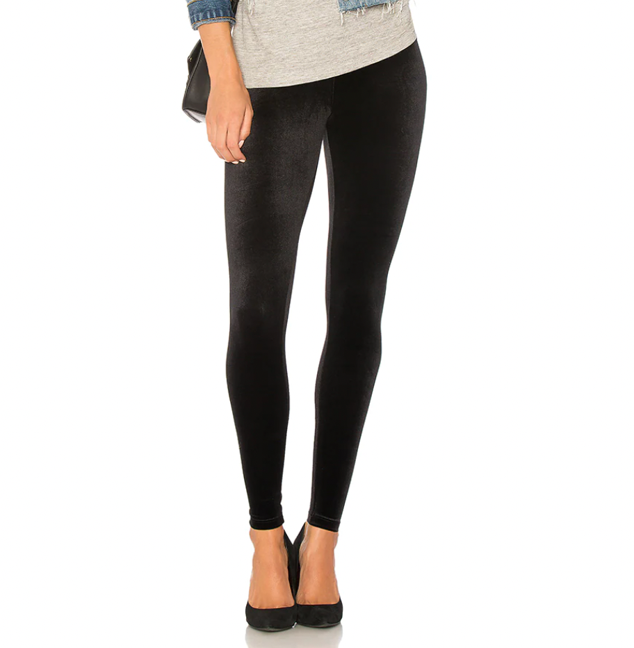 Calvin Klein Women's Stretch Velvet Legging, Black, X-Small at Amazon  Women's Clothing store