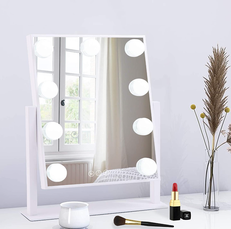 Bwllni Lighted Makeup Mirror