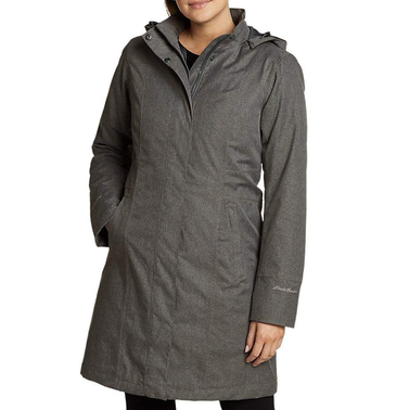 Eddie Bauer Girl On The Go Insulated Trench Coat