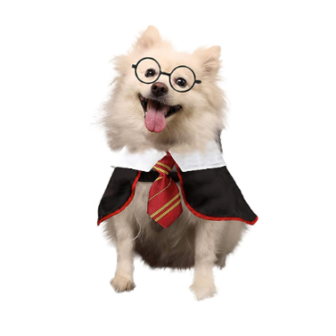 Coomour Dog Halloween Costume Pet Wizard Shirt