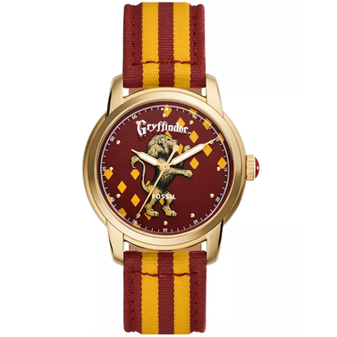 Fossil Limited Edition Gryffindor Nylon Strap Watch