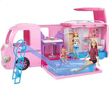 Barbie Camper Playset With Barbie