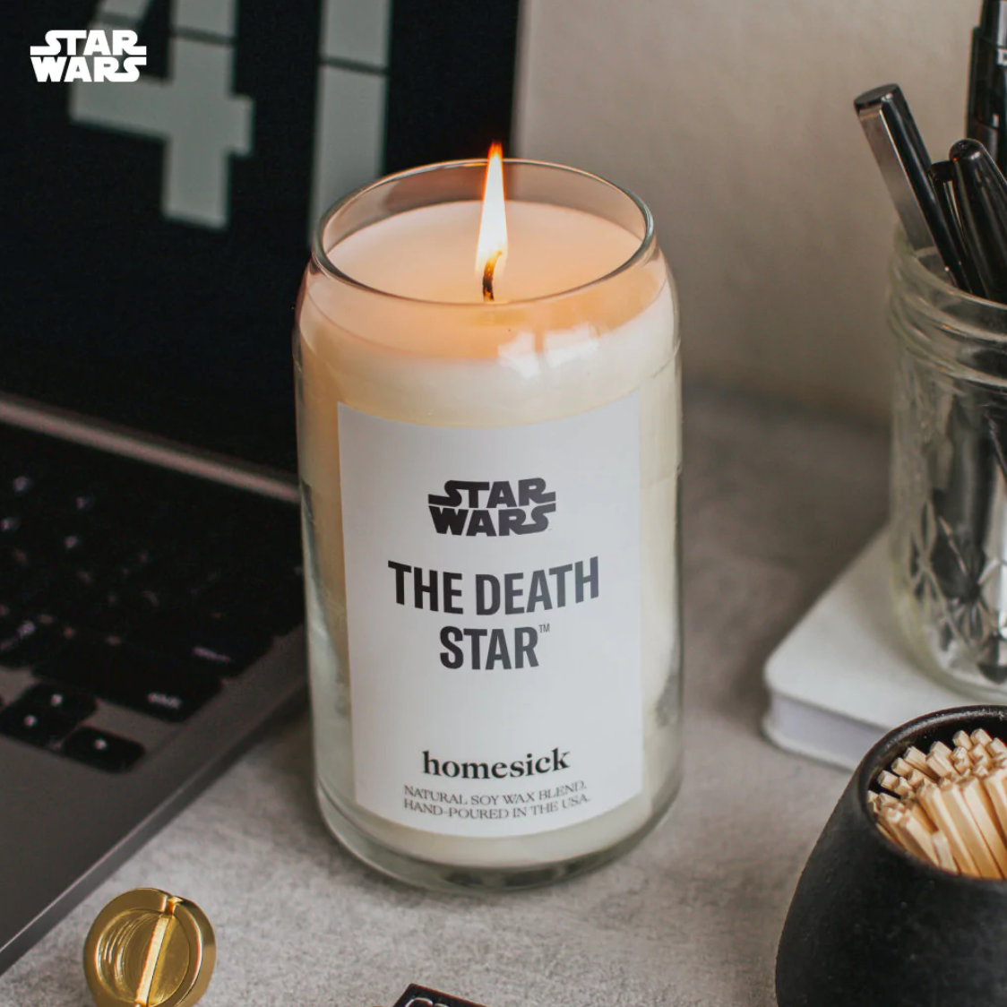 Homesick Death Star Candle