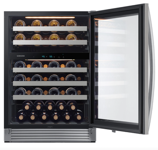 Samsung 51-Bottle Capacity Wine Cooler in Stainless Steel