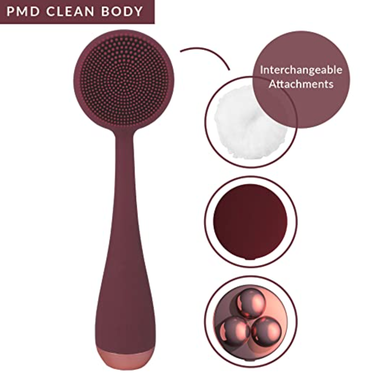 PMD Clean Body: Smart Body Cleansing Device with Silicone Brush
