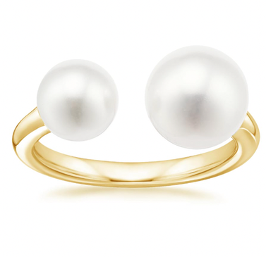 Fête Cultured Pearl Open Cocktail Ring