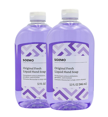 Solimo Original Fresh Liquid Hand Soap (Pack of 2)