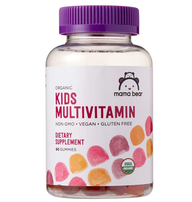 Mama Bear Organic Kids Multivitamin, 60 Gummies