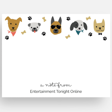 Dog Lover Personalized Note Cards