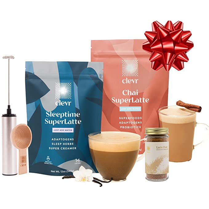 Clevr Holiday SuperLatte Kit: Chai and Sleeptime
