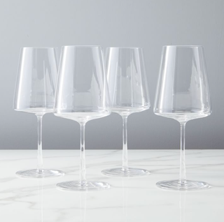 West Elm Horizon Lead-Free Crystal Glassware (Set of Four)
