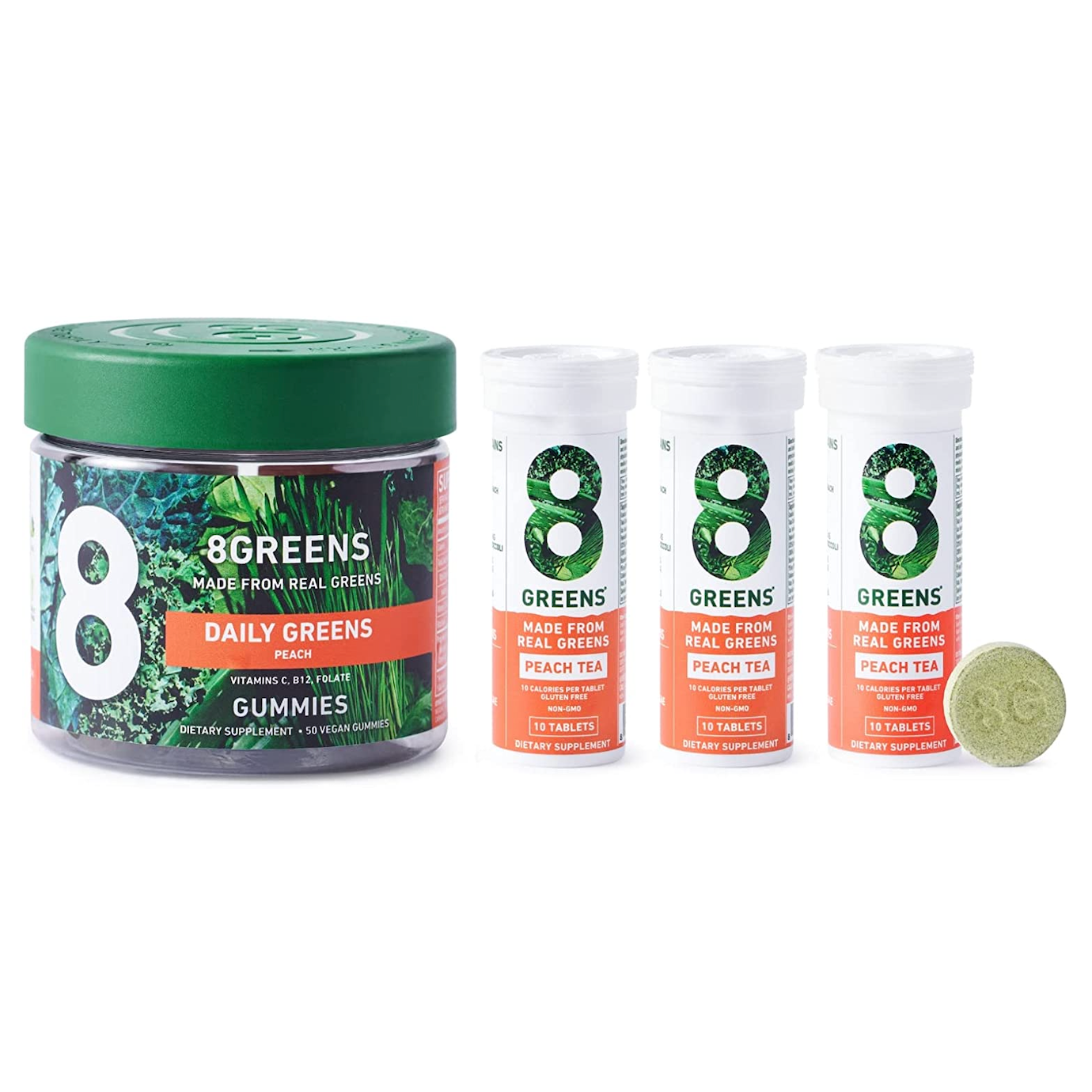 8Greens Made from Real Greens Gift Set