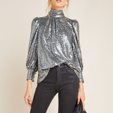 Sunday in Brooklyn Luna Sequined Blouse