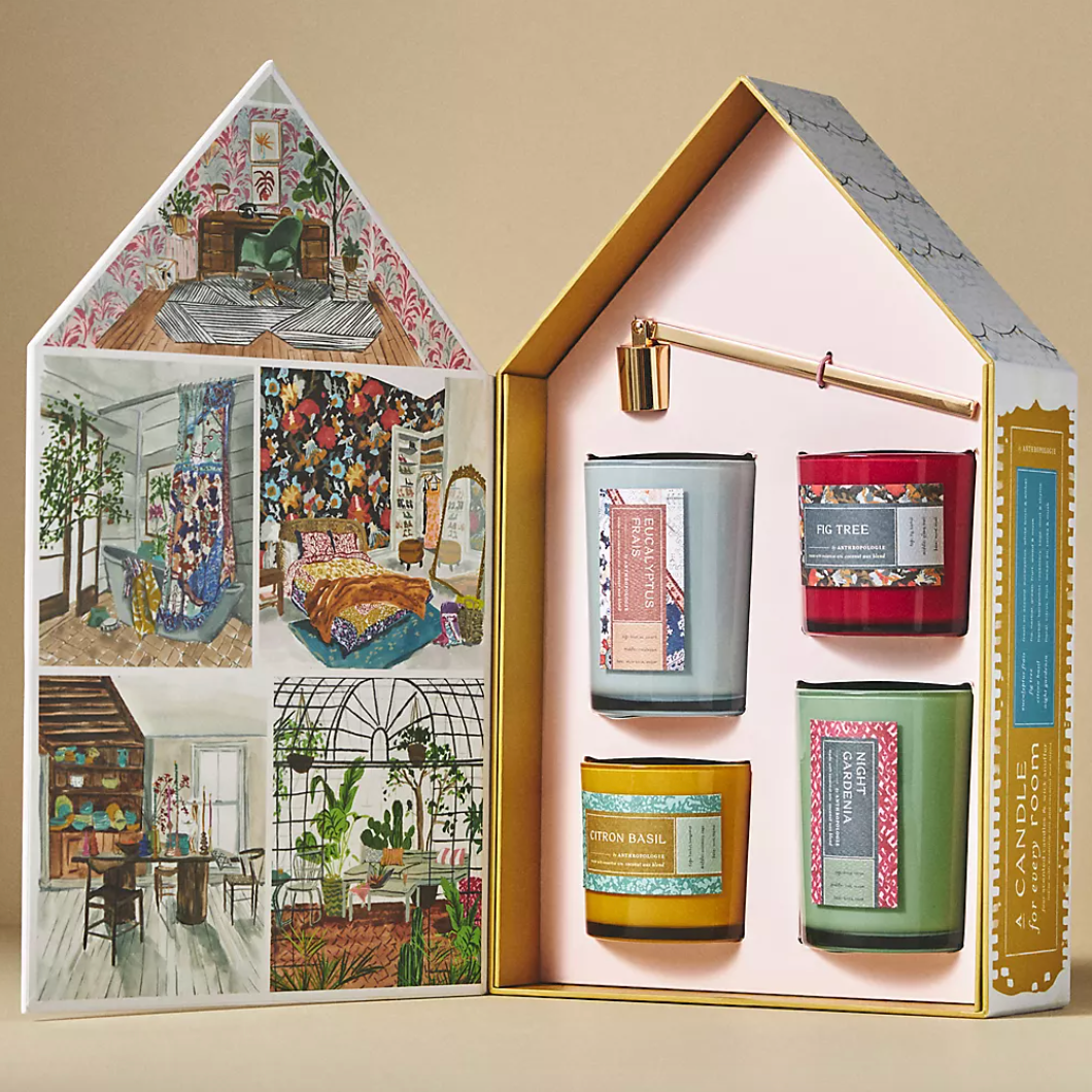 Anthropologie A Candle for Every Room Gift Set