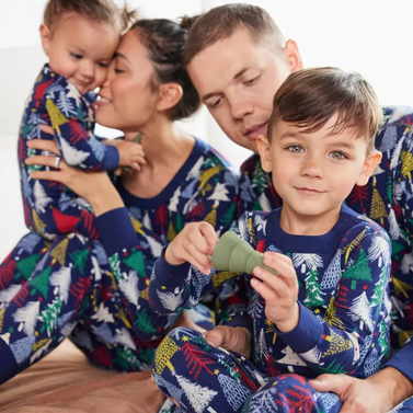 Hanna Andersson Twinkly Trees Matching Family Pajamas