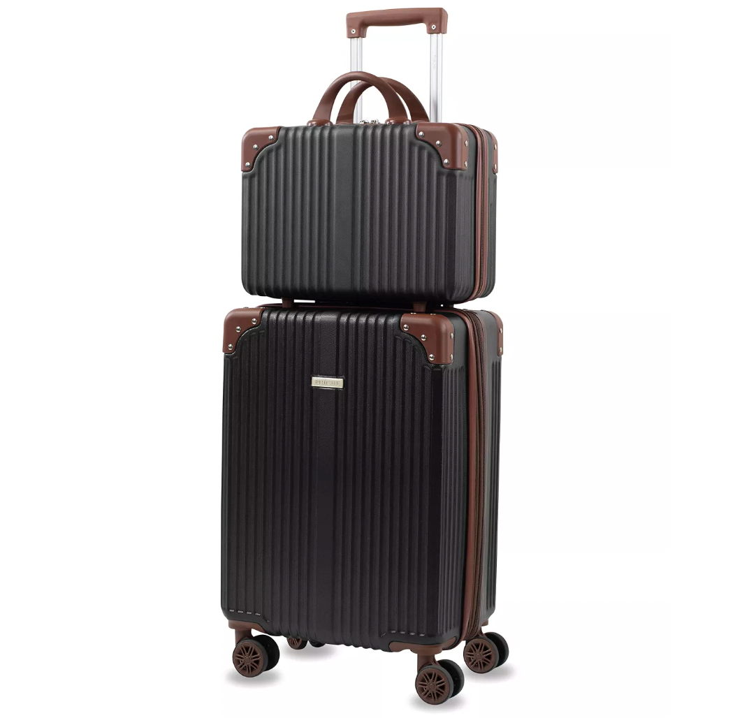 Puiche Trésor Carry-on Vanity Trunk Luggage, Set of 2