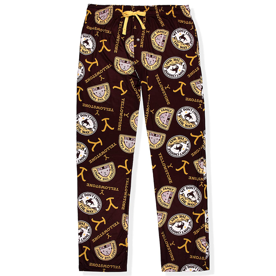 Bioworld Store Men's Protect The Family Lounge Pajama Pants
