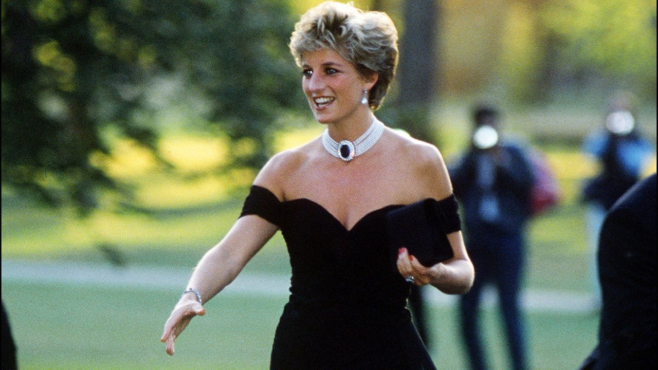 princess diana black dress the crown Princess Diana's Revenge Dress on 'The Crown': What to Know About the  Real-Life Moment