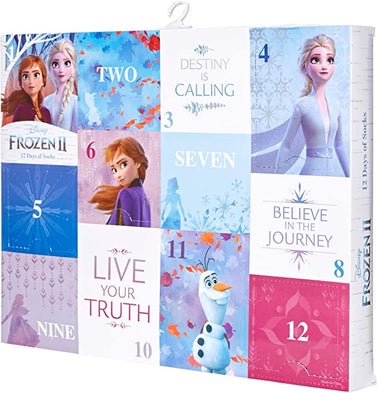 Disney's Frozen 12 Days of Advent Box Socks