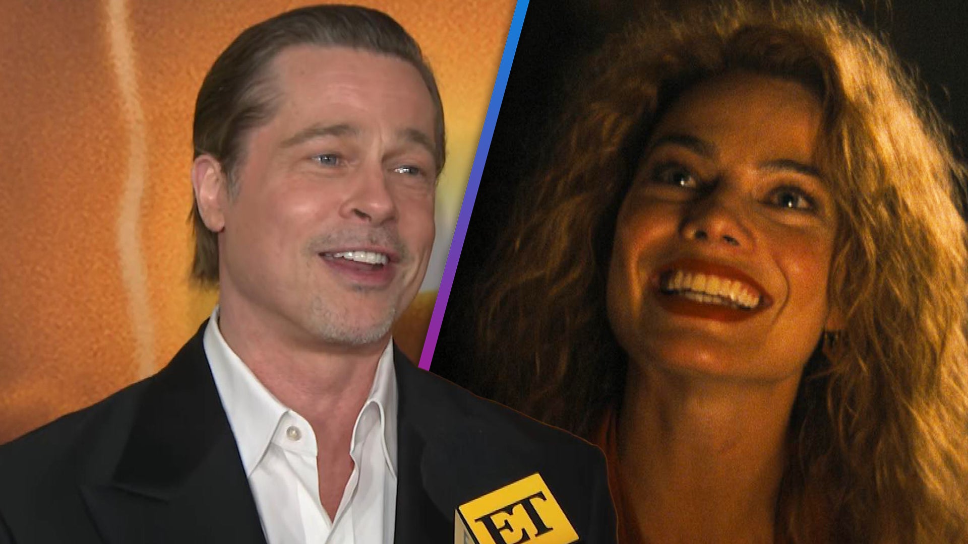 Brad Pitt Sets The Record Straight About 'Babylon' Kiss With Margot Robbie  (Exclusive) | Entertainment Tonight