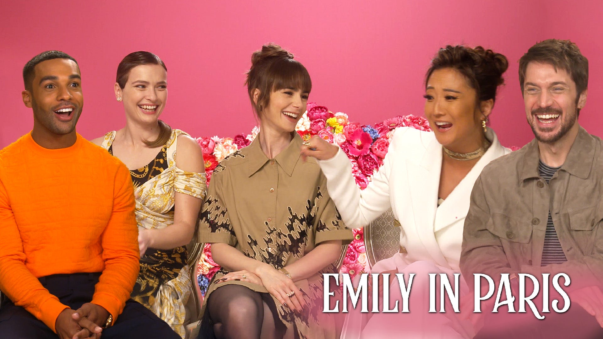 Emily in Paris' Stars Ashley Park & Camille Razat Reunite In Paris