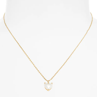 Kate Spade my love may heart pendant necklace