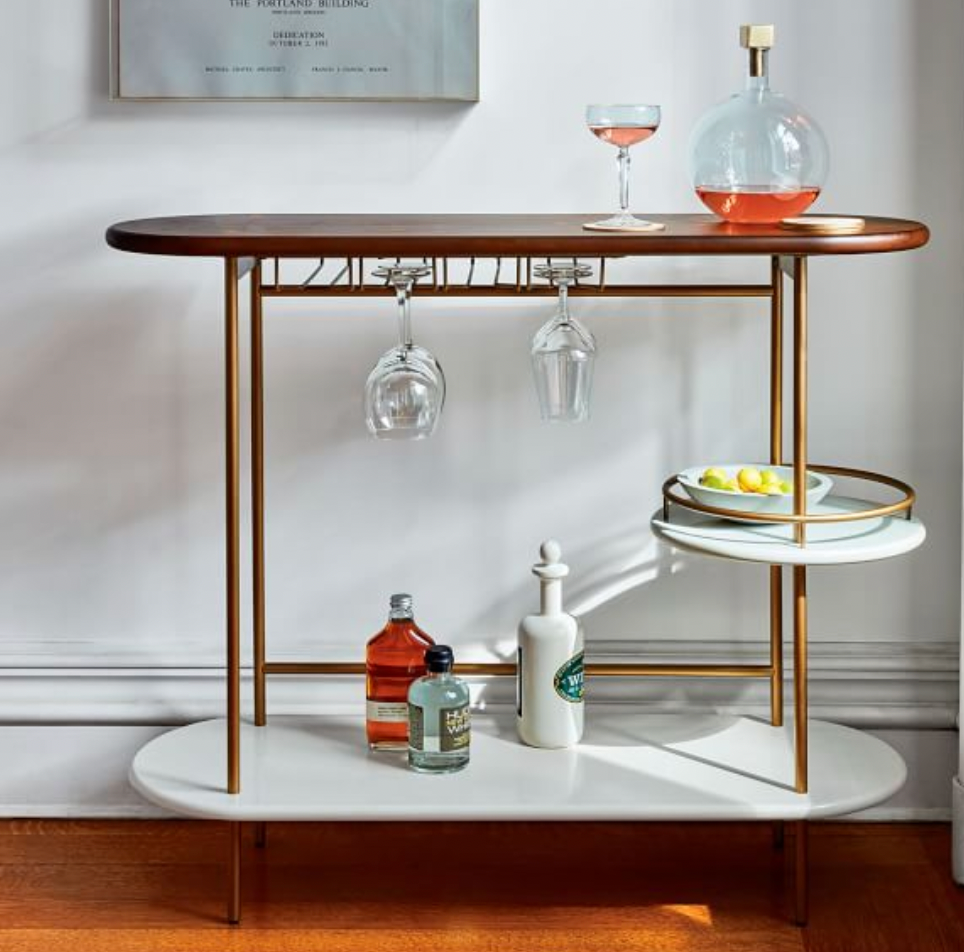West Elm Tiered Bar Console