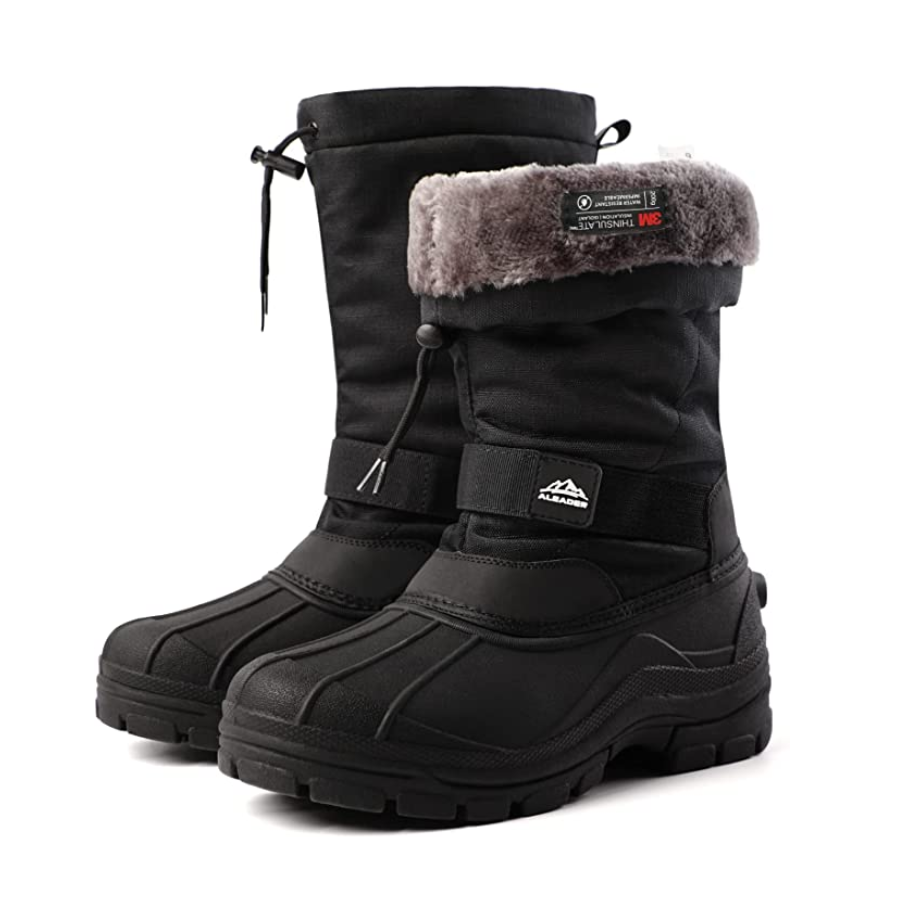 ALEADER Insulated Waterproof Winter Snow Boots