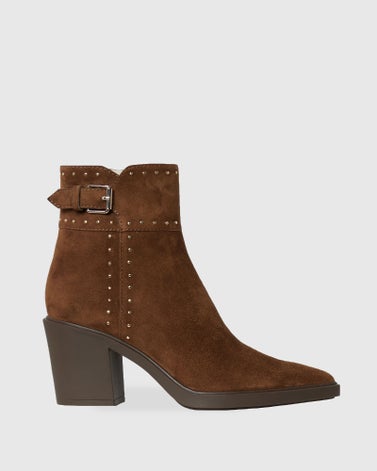 Giselle Boot - Cocoa Suede