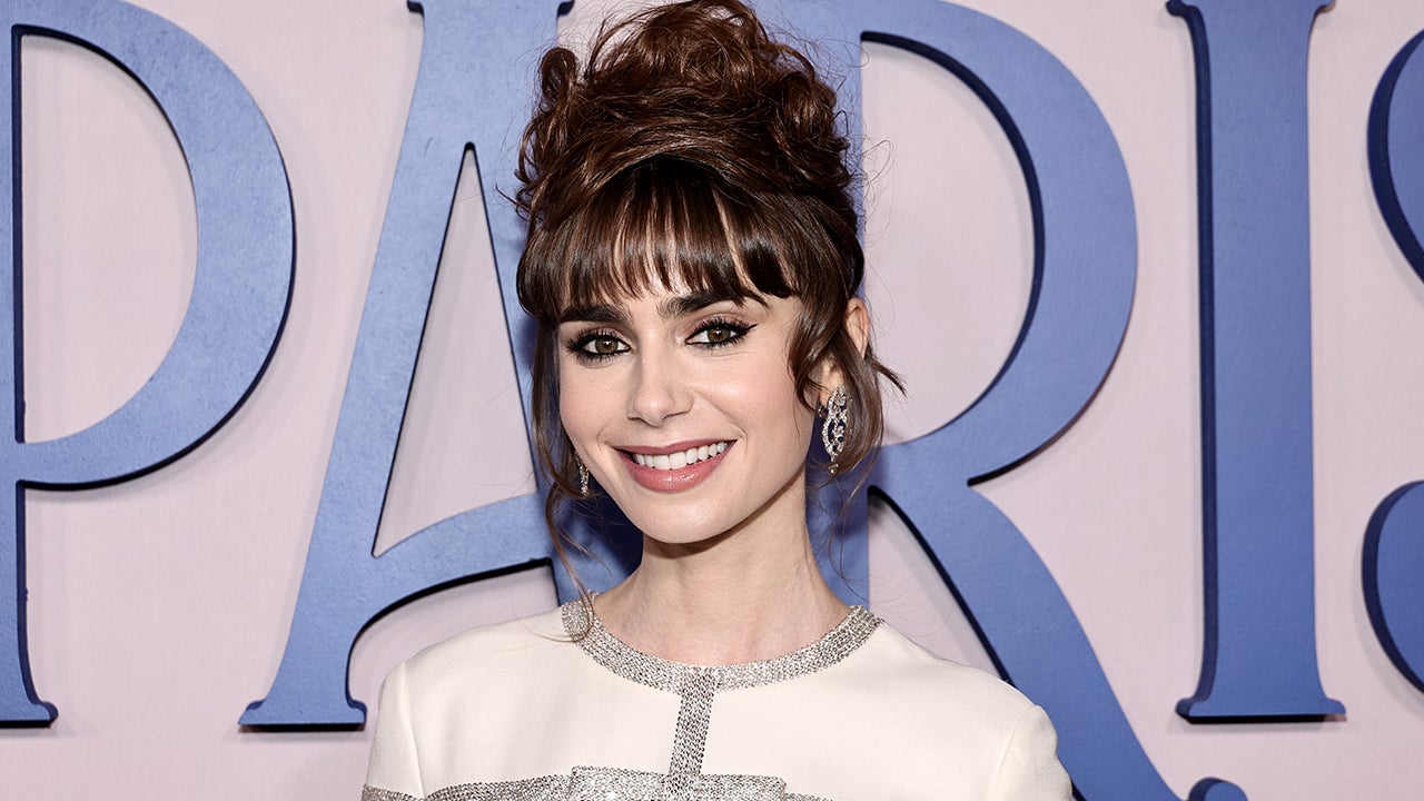 Watch Lily Collins Cut Her Own Bangs In the 'Emily In Paris Season 3  Trailer — See Video