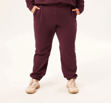 Girlfriend Collective Wine 50/50 Classic Jogger
