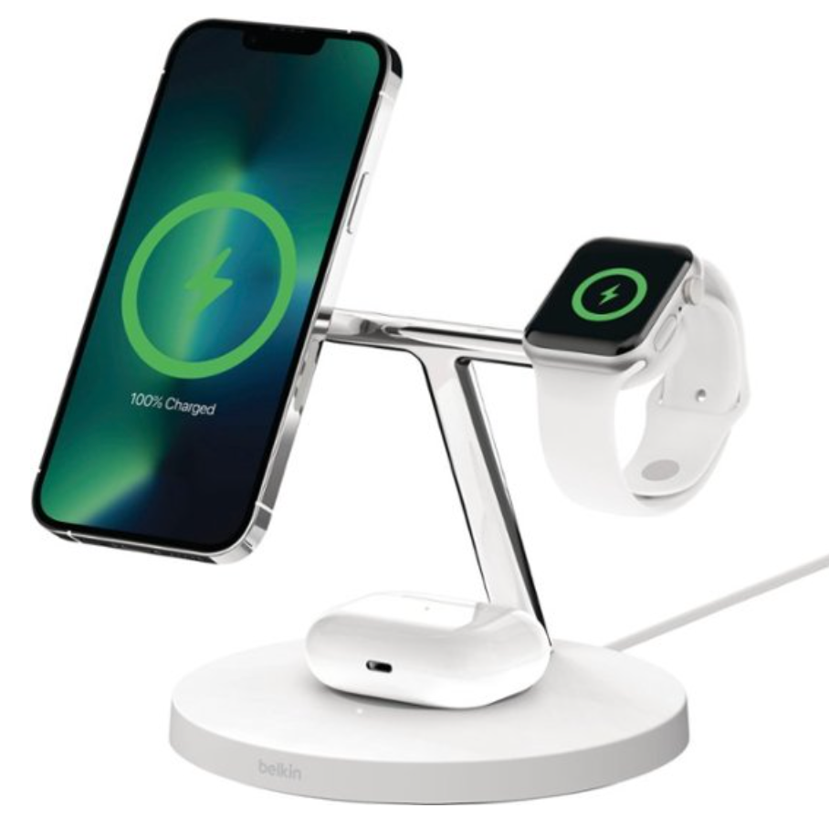 Belkin BOOST↑CHARGE PRO 3-in-1 Wireless Charging Stand 