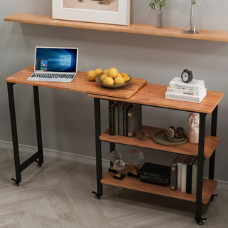 17 Stories Movable Laptop Table L-Shape Desk