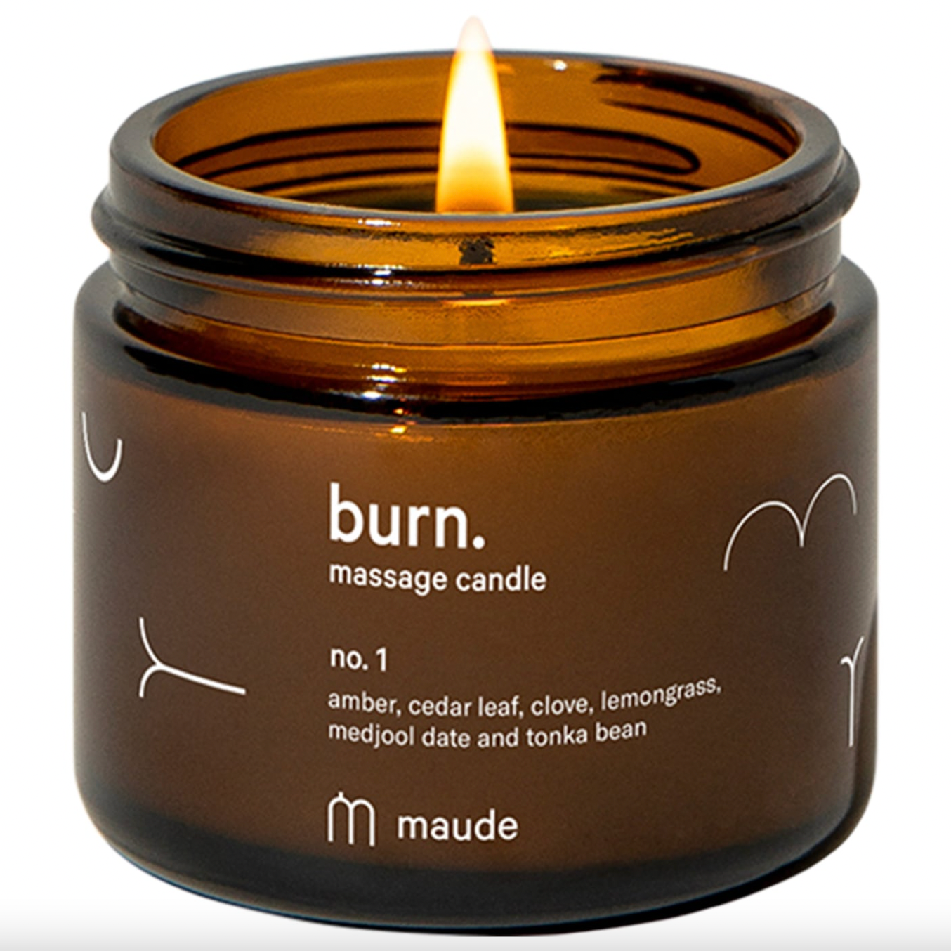 maude Burn Jojoba Oil Massage Candle