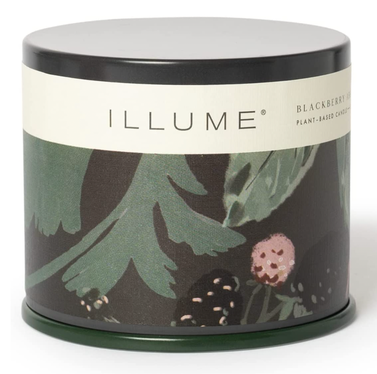 Illume Beautifully Done Essentials BlackBerry Absinthe Vanity Tin Scented Candle