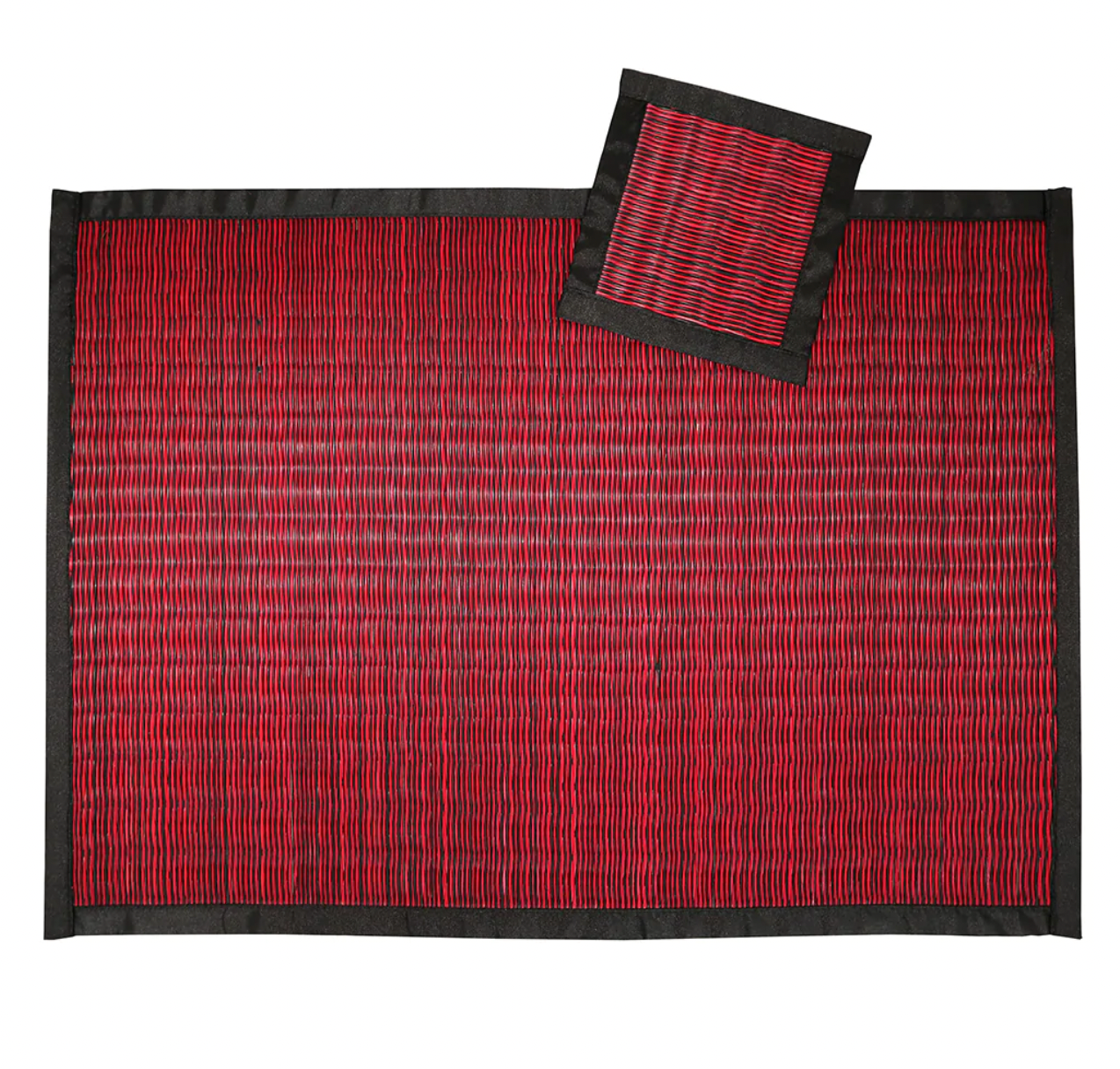 Pearl River Mart Red Woven Place Mat