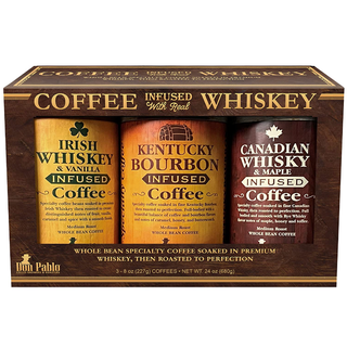 Don Pablo Whiskey Infused Coffee Gift Set
