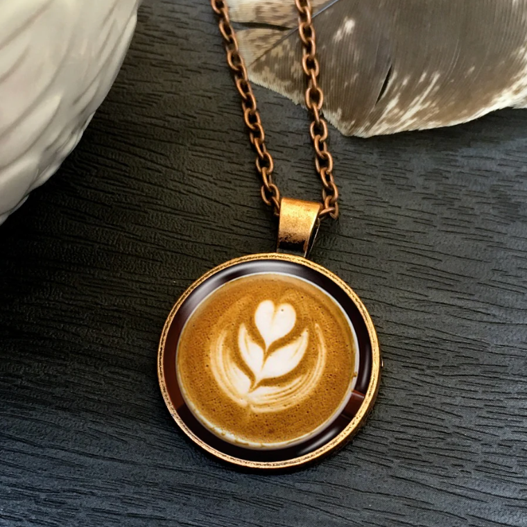 HinterlandPines Coffee Necklace