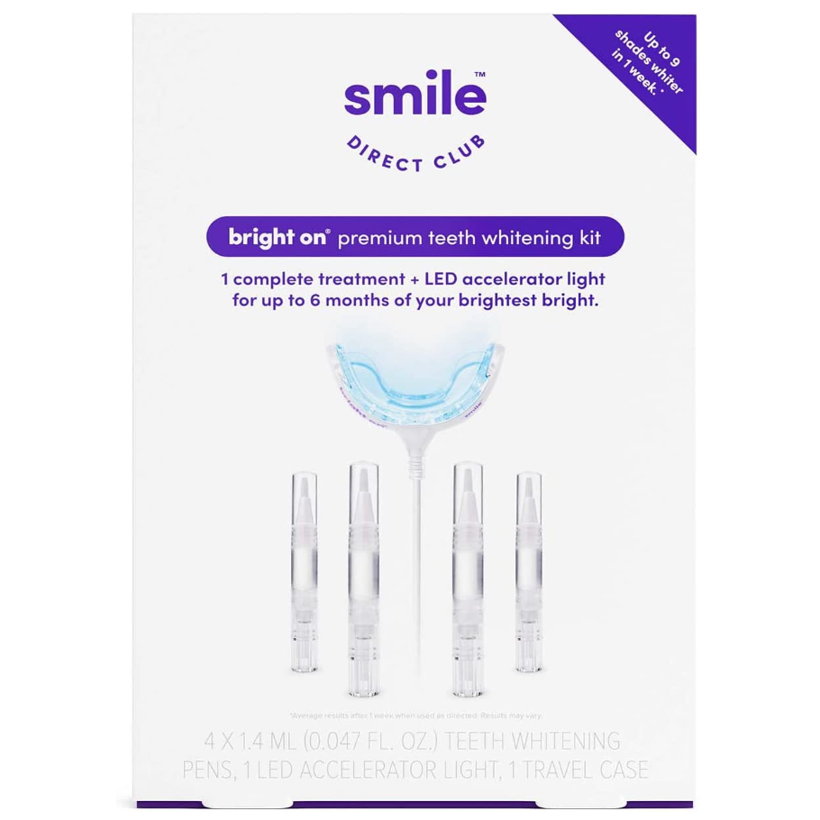 SmileDirectClub Teeth Whitening Kit with LED Light