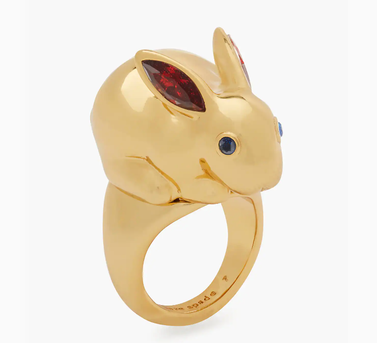 Year Of The Rabbit Cocktail Ring
