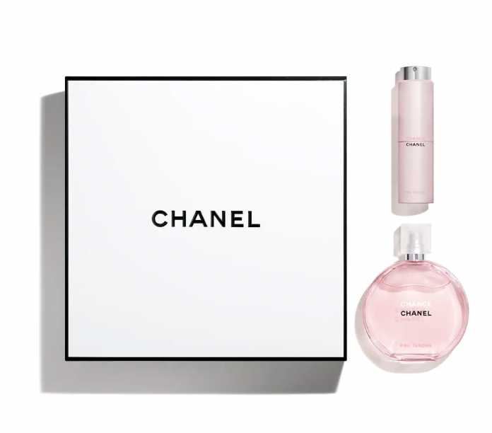 Chanel CHANCE EAU TENDRE Eau de Toilette Travel Gift Set