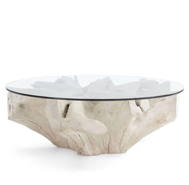 Tremont Bleached Round Coffee Table