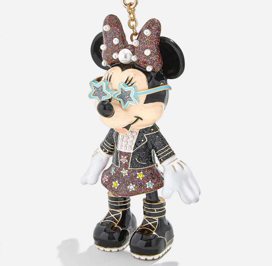Minnie Mouse Disney Bag Charm - Rock 'N Roll